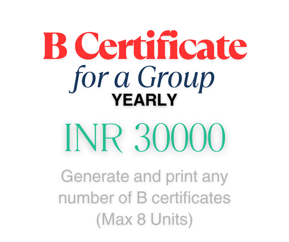 B Cert